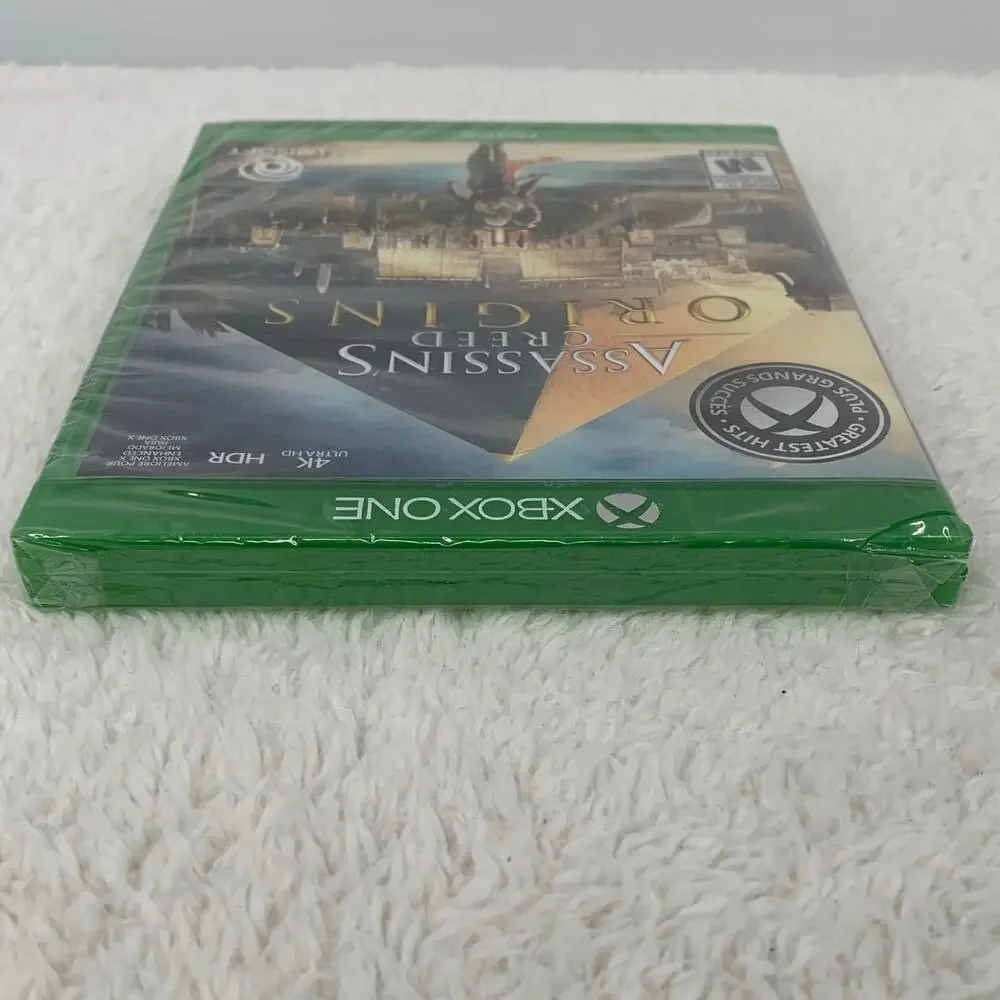 Assassin's Creed Origins Game Microsoft Xbox One Sealed Greatest Hits 4k Ultra